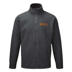 axisfirst Full Zip Grey Fleece