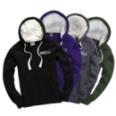 axisfirst Contrast Waffle Hood Chunky Cord Zoodie